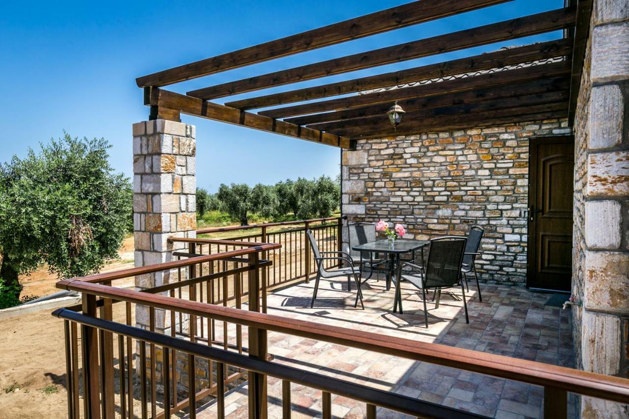 Elaionas Stone Houses Skala Potamia  Ngoại thất bức ảnh