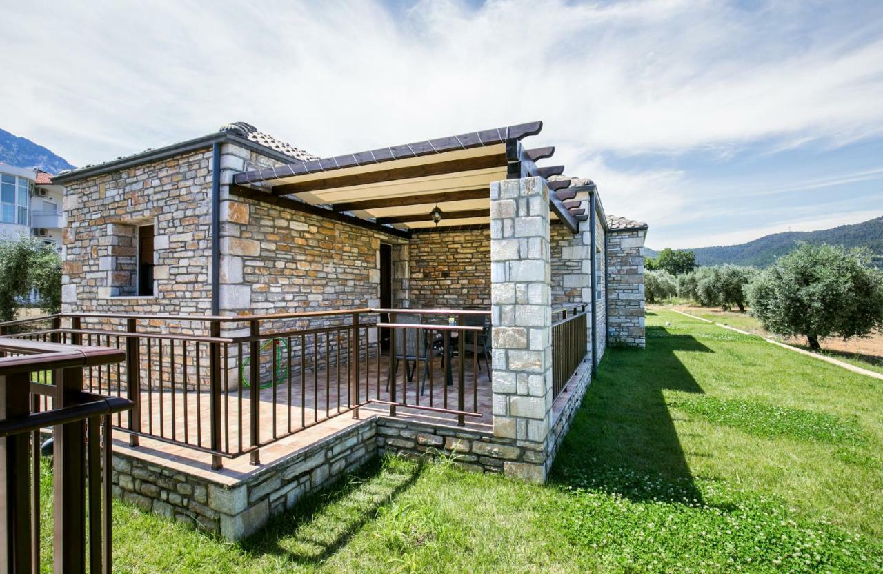 Elaionas Stone Houses Skala Potamia  Ngoại thất bức ảnh